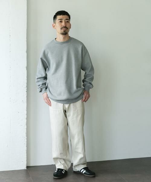 URBAN RESEARCH DOORS / アーバンリサーチ ドアーズ Tシャツ | ワッフルフリースクルーネックプルオーバー | 詳細25