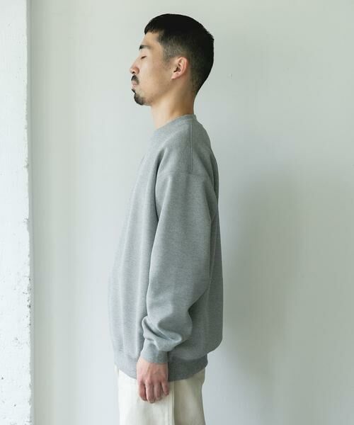 URBAN RESEARCH DOORS / アーバンリサーチ ドアーズ Tシャツ | ワッフルフリースクルーネックプルオーバー | 詳細27