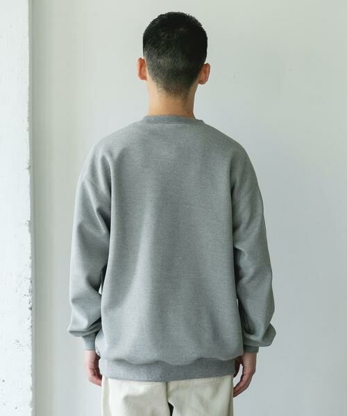 URBAN RESEARCH DOORS / アーバンリサーチ ドアーズ Tシャツ | ワッフルフリースクルーネックプルオーバー | 詳細28