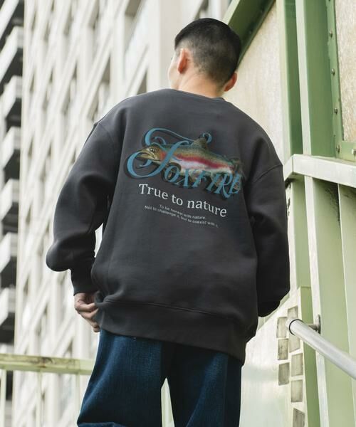 URBAN RESEARCH DOORS / アーバンリサーチ ドアーズ スウェット | FOXFIRE プリントスウェット | 詳細2