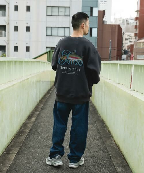 URBAN RESEARCH DOORS / アーバンリサーチ ドアーズ スウェット | FOXFIRE プリントスウェット | 詳細7