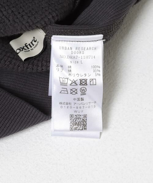 URBAN RESEARCH DOORS / アーバンリサーチ ドアーズ スウェット | FOXFIRE プリントスウェット | 詳細30