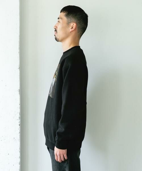 URBAN RESEARCH DOORS / アーバンリサーチ ドアーズ スウェット | セザンヌ アートプリント裏起毛スウェット | 詳細8