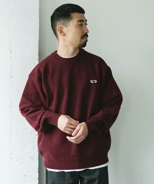 URBAN RESEARCH DOORS / アーバンリサーチ ドアーズ ニット・セーター | 『別注』PENNEYS×DOORS　THE FOX クルーネックスフレニット | 詳細3