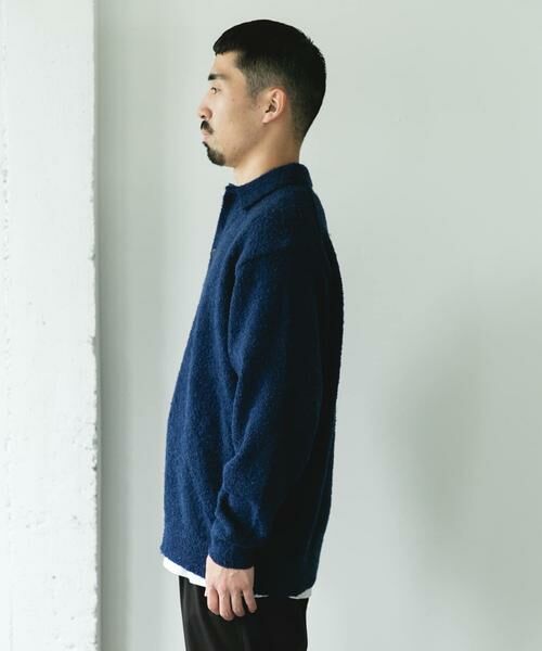 URBAN RESEARCH DOORS / アーバンリサーチ ドアーズ ニット・セーター | ブークレ ニットポロシャツ | 詳細26