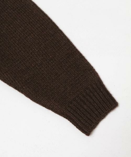 URBAN RESEARCH DOORS / アーバンリサーチ ドアーズ ニット・セーター | 求心柄モックネックニット | 詳細11