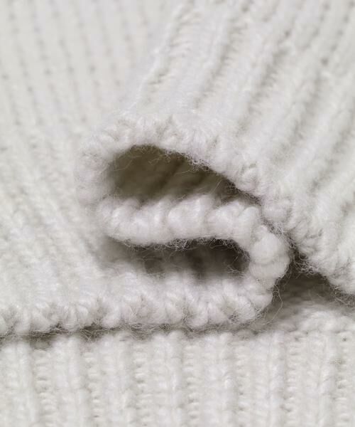 URBAN RESEARCH DOORS / アーバンリサーチ ドアーズ ニット・セーター | 求心柄モックネックニット | 詳細21