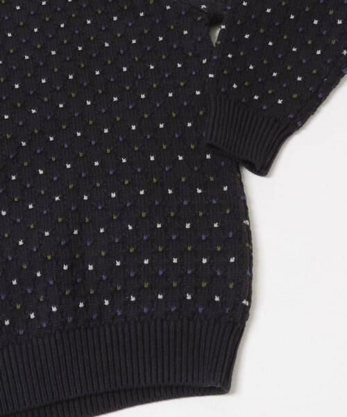 URBAN RESEARCH DOORS / アーバンリサーチ ドアーズ ニット・セーター | 変形バーズアイ クルーネックニット | 詳細14