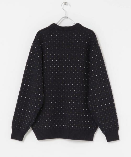 URBAN RESEARCH DOORS / アーバンリサーチ ドアーズ ニット・セーター | 変形バーズアイ クルーネックニット | 詳細15