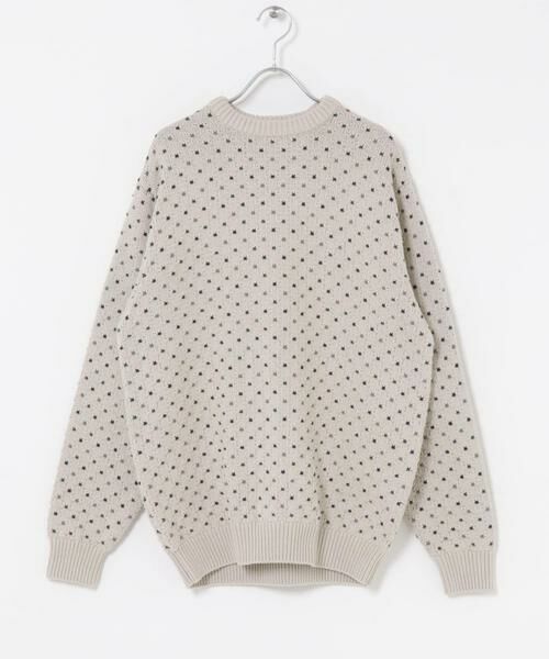 URBAN RESEARCH DOORS / アーバンリサーチ ドアーズ ニット・セーター | 変形バーズアイ クルーネックニット | 詳細30