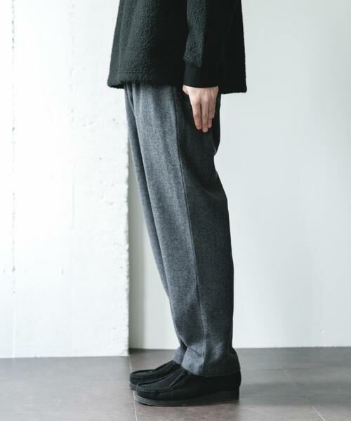 URBAN RESEARCH DOORS / アーバンリサーチ ドアーズ その他パンツ | ウール混ヘリンボーンイージートラウザー | 詳細28
