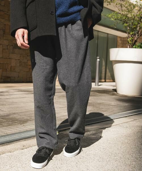URBAN RESEARCH DOORS / アーバンリサーチ ドアーズ その他パンツ | ウール混ヘリンボーンイージートラウザー | 詳細22