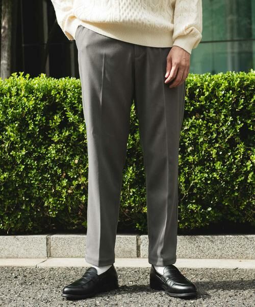URBAN RESEARCH DOORS / アーバンリサーチ ドアーズ その他パンツ | ウールライクテーパードトラウザー | 詳細21