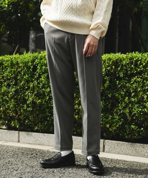 URBAN RESEARCH DOORS / アーバンリサーチ ドアーズ その他パンツ | ウールライクテーパードトラウザー | 詳細22