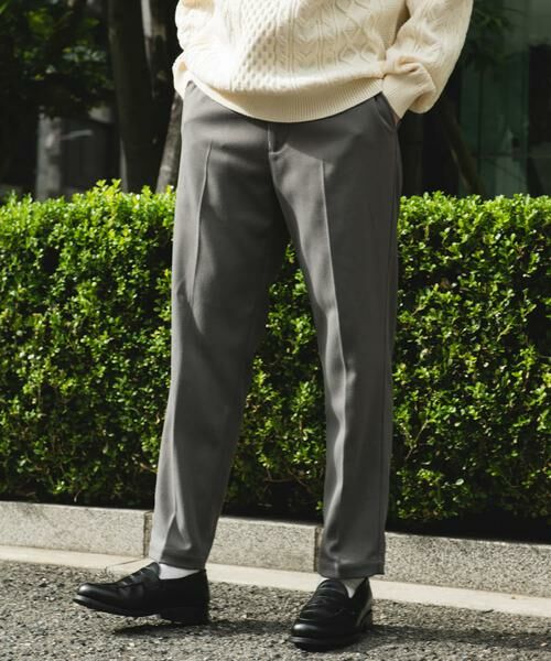 URBAN RESEARCH DOORS / アーバンリサーチ ドアーズ その他パンツ | ウールライクテーパードトラウザー | 詳細23