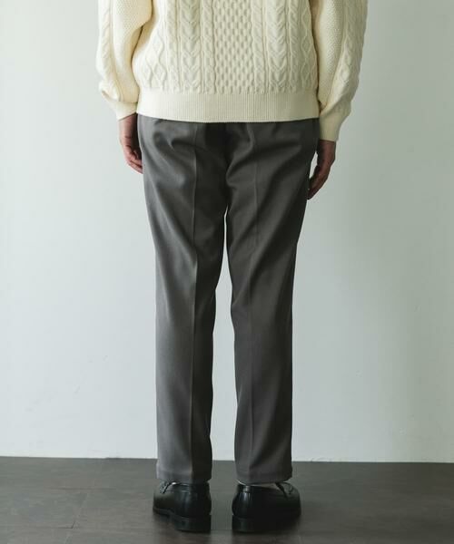 URBAN RESEARCH DOORS / アーバンリサーチ ドアーズ その他パンツ | ウールライクテーパードトラウザー | 詳細28