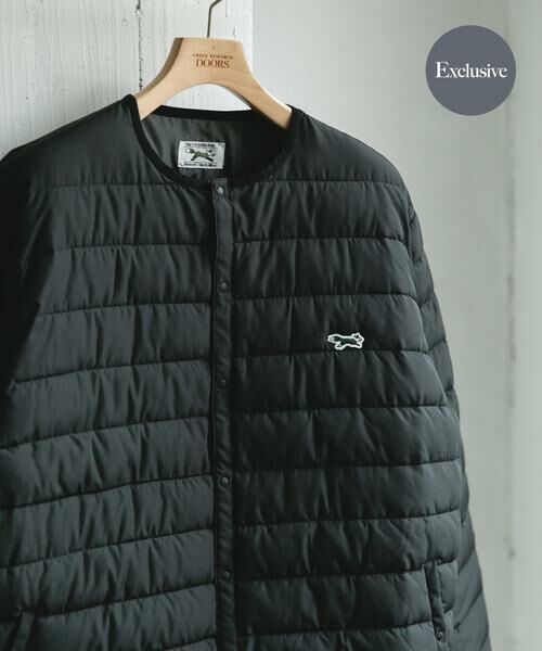 URBAN RESEARCH DOORS/アーバンリサーチ ドアーズ 『別注』PENNEYS×DOORS THE FOX ファイバーダウンブルゾン ブラック M