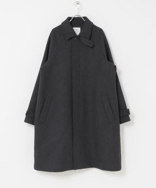 URBAN RESEARCH DOORS / アーバンリサーチ ドアーズ ステンカラーコート | ウールメルトンステンカラーコート | 詳細17