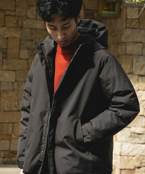 URBAN RESEARCH DOORS / アーバンリサーチ ドアーズ ダウンジャケット・ベスト | ウールブレンドラミネートダウンパーカー | 詳細1