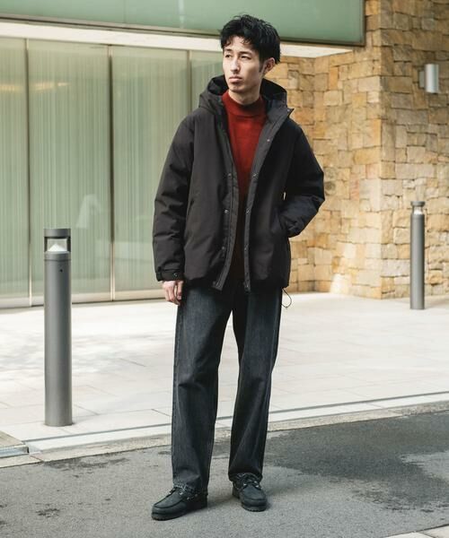 URBAN RESEARCH DOORS / アーバンリサーチ ドアーズ ダウンジャケット・ベスト | ウールブレンドラミネートダウンパーカー | 詳細6