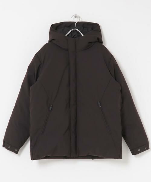 URBAN RESEARCH DOORS / アーバンリサーチ ドアーズ ダウンジャケット・ベスト | ウールブレンドラミネートダウンパーカー | 詳細8