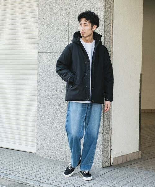 URBAN RESEARCH DOORS / アーバンリサーチ ドアーズ ダウンジャケット・ベスト | ウールブレンドラミネートダウンパーカー | 詳細27