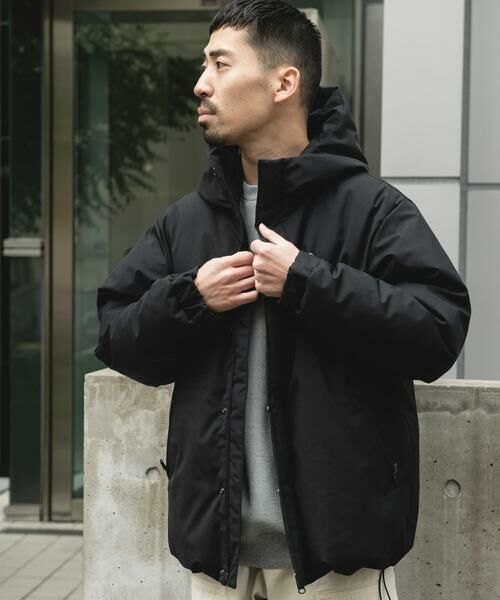 URBAN RESEARCH DOORS / アーバンリサーチ ドアーズ ダウンジャケット・ベスト | ウールブレンドラミネートダウンパーカー | 詳細17