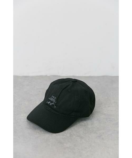 URBAN RESEARCH DOORS/アーバンリサーチ ドアーズ URD刺繍CAP ブラック - URBAN RESEARCH DOORS/アーバンリサーチ ドアーズ URD刺繍CAP ブラック -