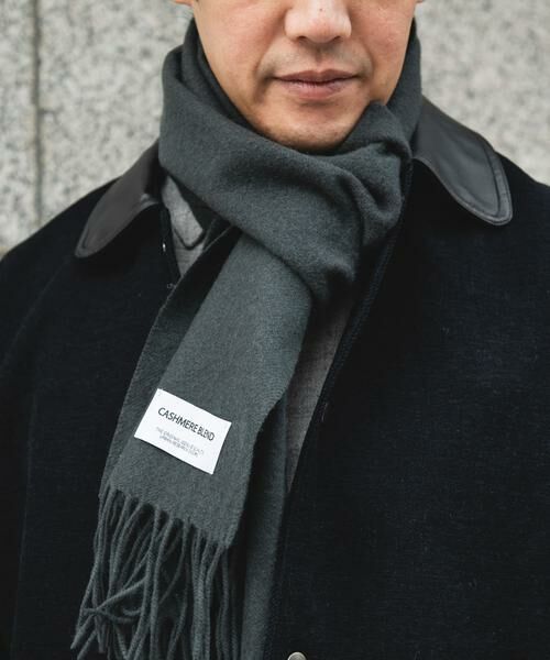 URBAN RESEARCH DOORS / アーバンリサーチ ドアーズ マフラー・ショール・スヌード・ストール | カシミヤブレンドマフラー | 詳細14