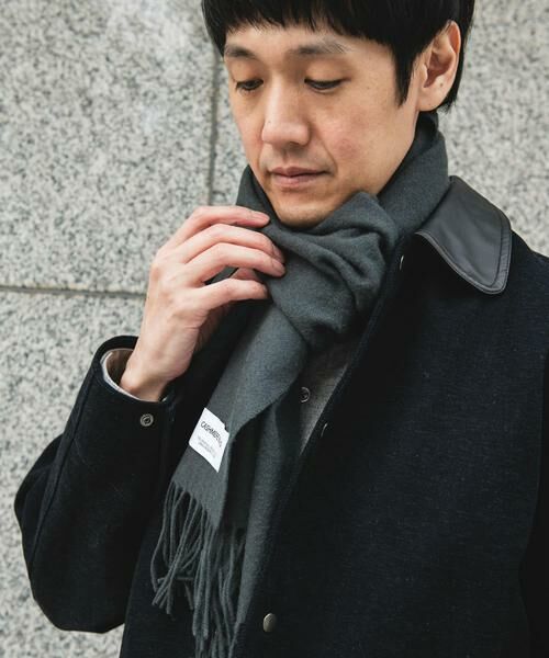 URBAN RESEARCH DOORS / アーバンリサーチ ドアーズ マフラー・ショール・スヌード・ストール | カシミヤブレンドマフラー | 詳細16
