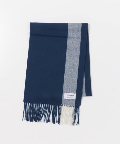 URBAN RESEARCH DOORS / アーバンリサーチ ドアーズ マフラー・ショール・スヌード・ストール | カシミヤブレンドストライプマフラー | 詳細5