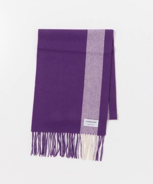 URBAN RESEARCH DOORS / アーバンリサーチ ドアーズ マフラー・ショール・スヌード・ストール | カシミヤブレンドストライプマフラー | 詳細8