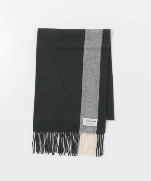 URBAN RESEARCH DOORS / アーバンリサーチ ドアーズ マフラー・ショール・スヌード・ストール | カシミヤブレンドストライプマフラー | 詳細13