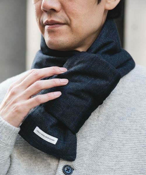 URBAN RESEARCH DOORS / アーバンリサーチ ドアーズ マフラー・ショール・スヌード・ストール | ダウンマフラー | 詳細15