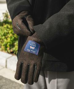 URBAN RESEARCH DOORS / アーバンリサーチ ドアーズ 手袋 | MOONツイードレザーグローブ