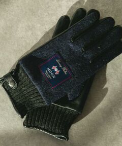 URBAN RESEARCH DOORS / アーバンリサーチ ドアーズ 手袋 | MOONツイードレザーグローブ