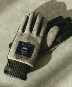 URBAN RESEARCH DOORS / アーバンリサーチ ドアーズ 手袋 | MOONツイードレザーグローブ