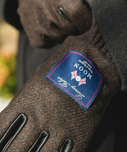 URBAN RESEARCH DOORS / アーバンリサーチ ドアーズ 手袋 | MOONツイードレザーグローブ | 詳細2