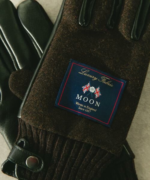 URBAN RESEARCH DOORS / アーバンリサーチ ドアーズ 手袋 | MOONツイードレザーグローブ | 詳細4