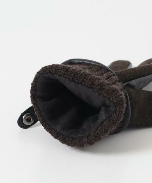 URBAN RESEARCH DOORS / アーバンリサーチ ドアーズ 手袋 | MOONツイードレザーグローブ | 詳細8