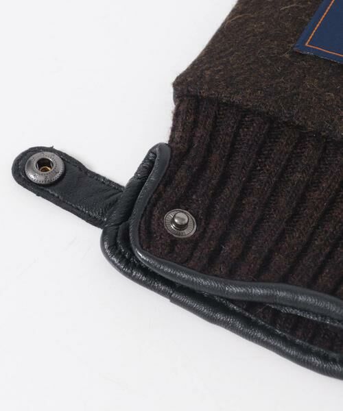 URBAN RESEARCH DOORS / アーバンリサーチ ドアーズ 手袋 | MOONツイードレザーグローブ | 詳細9