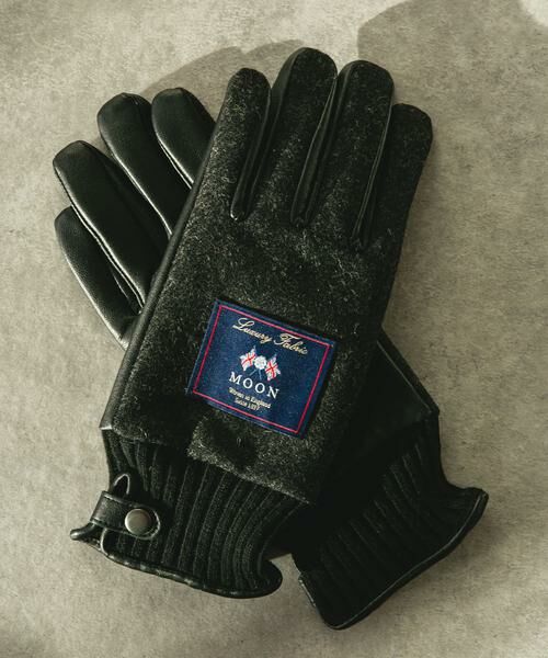 URBAN RESEARCH DOORS / アーバンリサーチ ドアーズ 手袋 | MOONツイードレザーグローブ | 詳細15