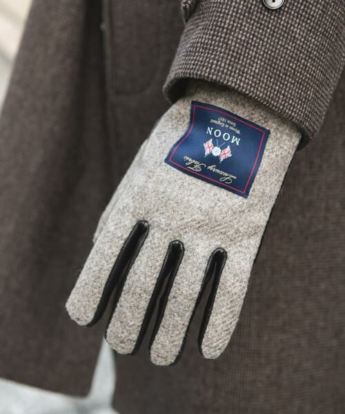 URBAN RESEARCH DOORS / アーバンリサーチ ドアーズ 手袋 | MOONツイードレザーグローブ | 詳細19