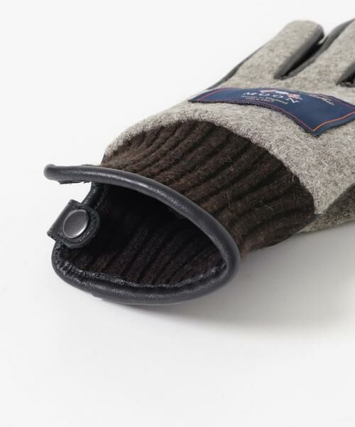 URBAN RESEARCH DOORS / アーバンリサーチ ドアーズ 手袋 | MOONツイードレザーグローブ | 詳細21