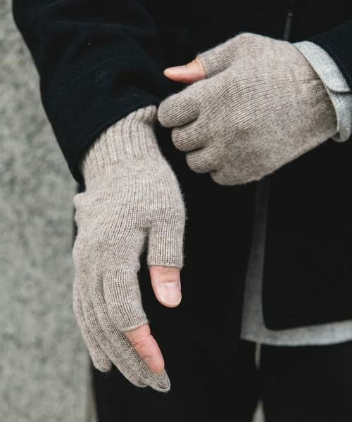 URBAN RESEARCH DOORS / アーバンリサーチ ドアーズ 手袋 | カットオフニットグローブ | 詳細12