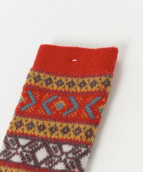 URBAN RESEARCH DOORS / アーバンリサーチ ドアーズ ソックス | 『別注』Anonymous Ism×DOORS　ウールジャガードクルー | 詳細2