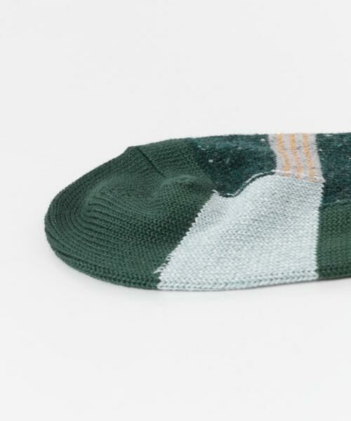 URBAN RESEARCH DOORS / アーバンリサーチ ドアーズ ソックス | 『別注』Anonymous Ism×DOORS　パッチワーククルー | 詳細3