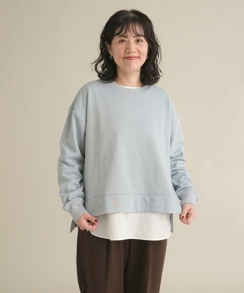 URBAN RESEARCH DOORS / アーバンリサーチ ドアーズ Tシャツ | 『スタッフ企画』ワイドスウェットプルオーバー | 詳細2