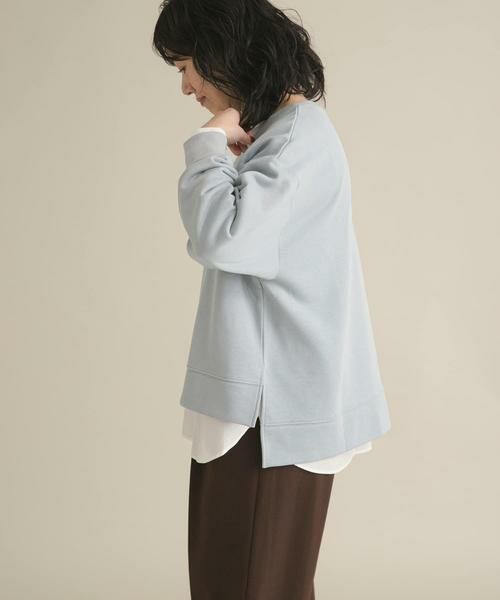 URBAN RESEARCH DOORS / アーバンリサーチ ドアーズ Tシャツ | 『スタッフ企画』ワイドスウェットプルオーバー | 詳細3