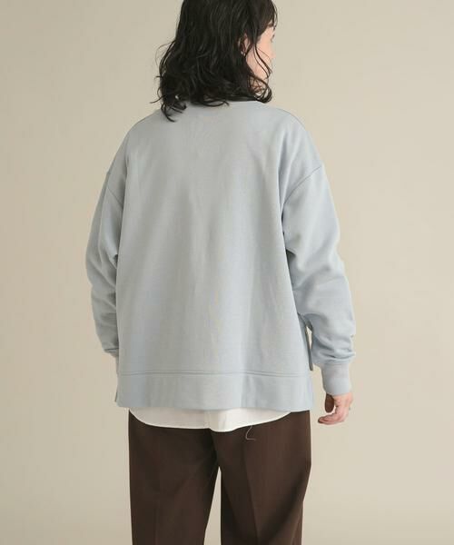 URBAN RESEARCH DOORS / アーバンリサーチ ドアーズ Tシャツ | 『スタッフ企画』ワイドスウェットプルオーバー | 詳細4